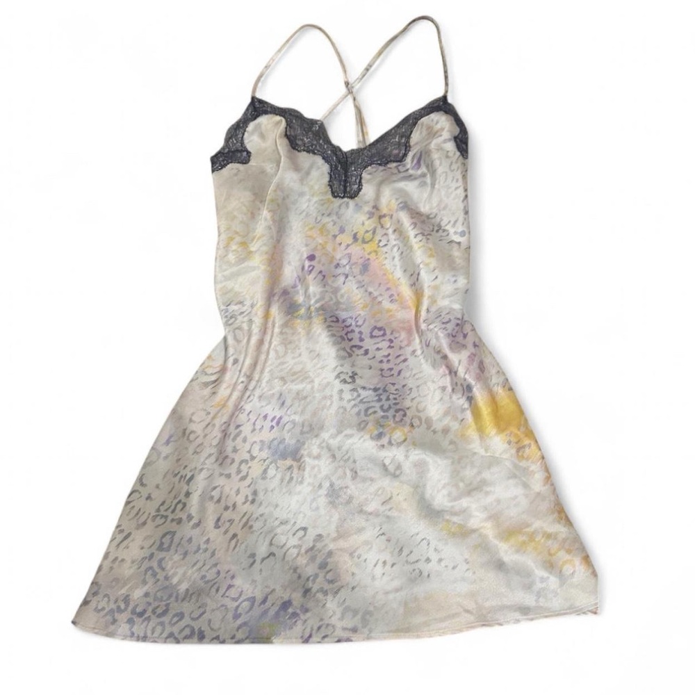Victoria's Secret Leopard Print Slip Dress